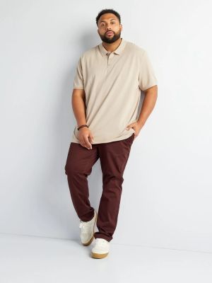 Голям номер мъжка блуза с къс ръкав