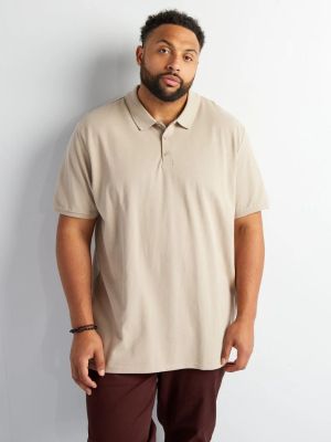 Голям номер мъжка блуза с къс ръкав