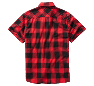 Голям размер мъжка риза с къс ръкав