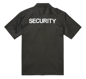 Мъжка риза униформа за охранители