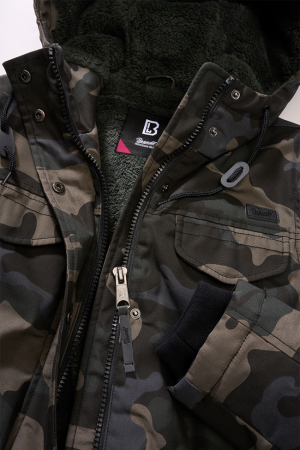 Голям размер дамска прка с подплта