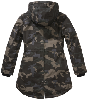 Голям размер дамска прка с подплта