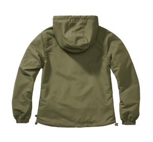 Дамска ветровка с качулка голям размер