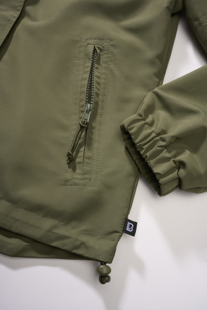 Дамска ветровка с качулка голям размер