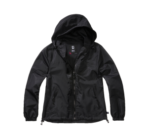 Дамска ветровка с качулка голям размер