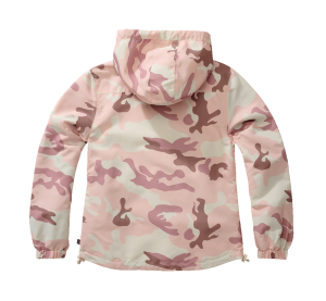 Дамска ветровка с качулка голям размер