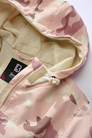 Дамска ветровка с качулка голям размер