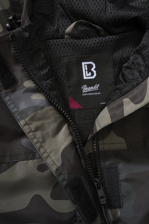 Дамска ветровка с качулка голям размер