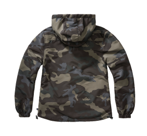 Дамска ветровка с качулка голям размер