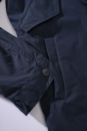 Голям размер мъжка парка с подплата и качулка