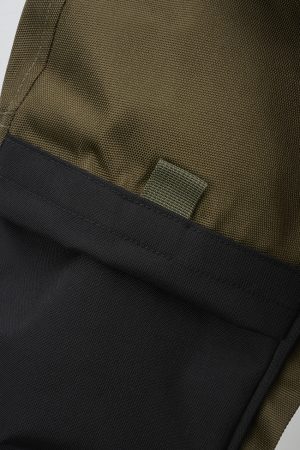 Голям размер мъжка парка с качулка