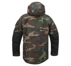 Голям размер мъжка парка с качулка