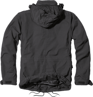 Голям размер мъжка парка с махаща се подплата