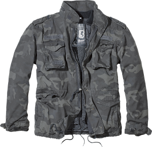 Голям размер мъжка парка с махаща се подплата 