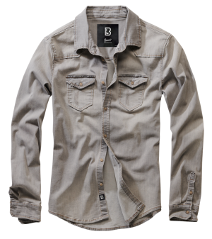 Мъжка дънкова риза голям размер