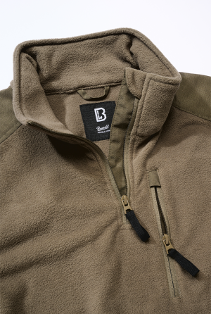 Голям размер мъжка поларена блуза