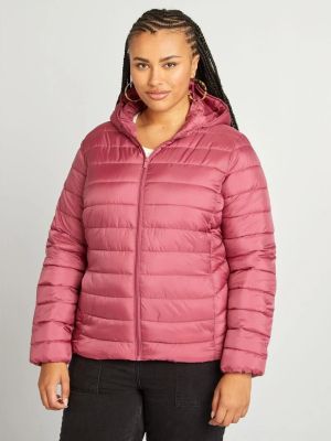 🧥 Дамско леко пухено яке с качулка – до 6XL