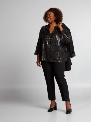 Дамски панталон макси размер тип "Цигара"