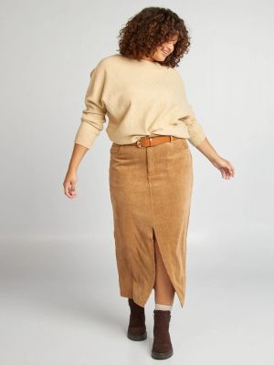 Дълга кадифена пола