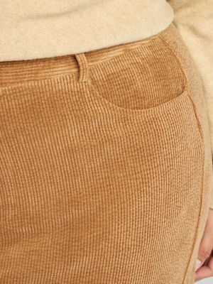 Дълга кадифена пола