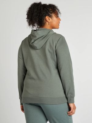 Голям размер дамски суичър