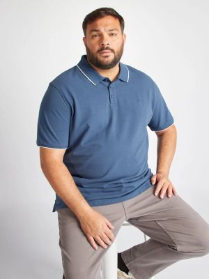 Голям номер мъжка блуза с къс ръкав