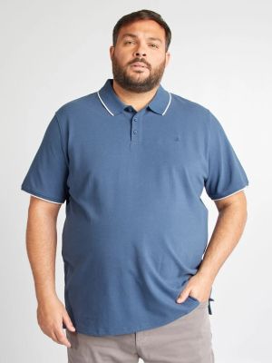 Голям номер мъжка блуза с къс ръкав