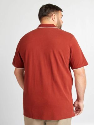 Голям номер мъжка блуза с къс ръкав