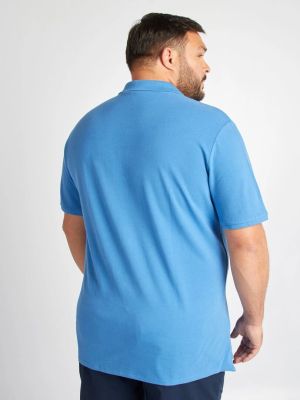 Голям номер мъжка блуза с къс ръкав