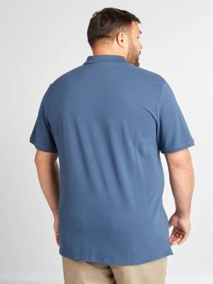 Голям номер мъжка блуза с къс ръкав