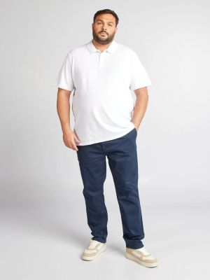 Голям номер мъжка блуза с къс ръкав