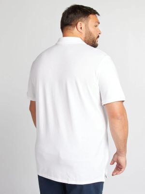 Голям номер мъжка блуза с къс ръкав