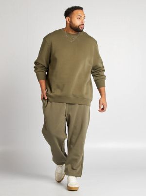 Голям размер мъжка поларена блуза