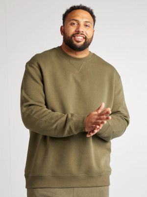 Голям размер мъжка поларена блуза