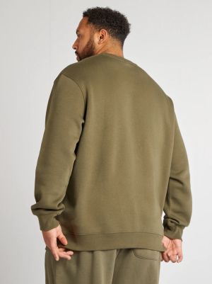 Голям размер мъжка поларена блуза