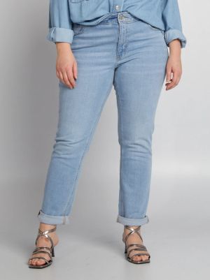 Голям размер дамски дънки 