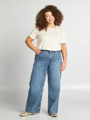 Голям размер дамска тениска 100% памук