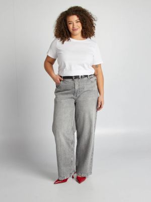 Голям размер дамска тениска 100% памук