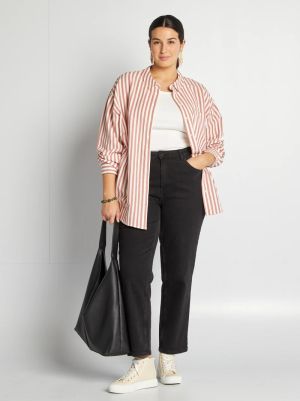 Дамска ленена риза голям размер