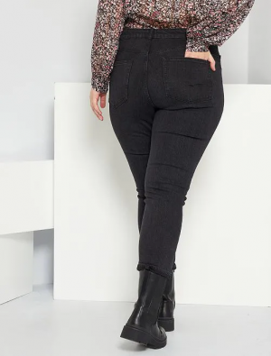 Голям размер дамски дънки