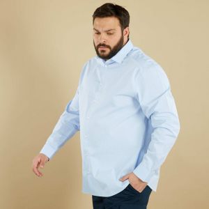 👔 Мъжка класическа риза с дълъг ръкав – до 10XL