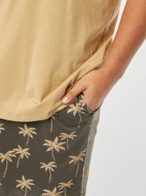 Голям размер мъжка пижама от 2 части