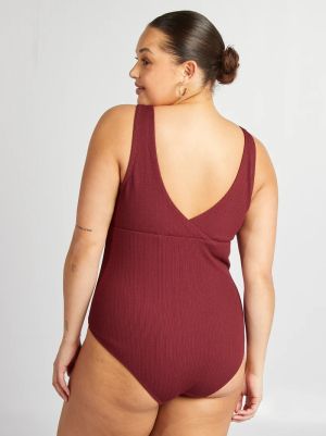 Голям размер дамски цял бански