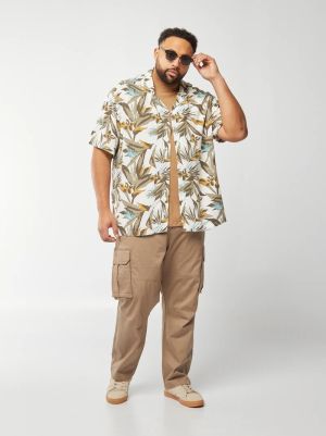 Голям размер мъжки карго панталон