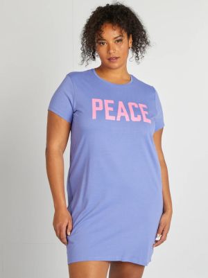 Голям размер дамска нощница