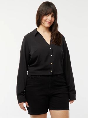 Къси панталони с висока талия