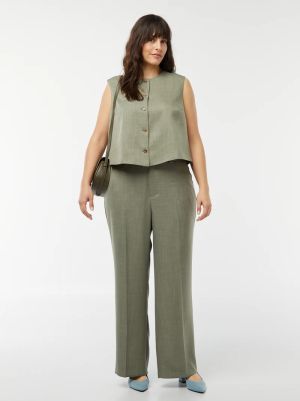 Голям размер дамска жилетка без ръкави