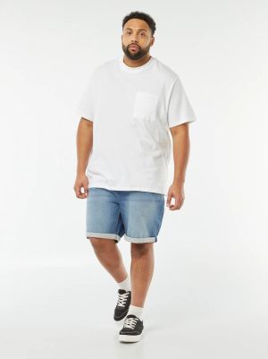 Голям размер къси дънки