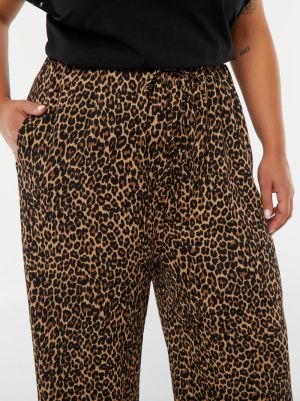 Широки плисирани панталони