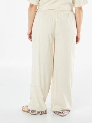 Широк дамски  панталон макси размер